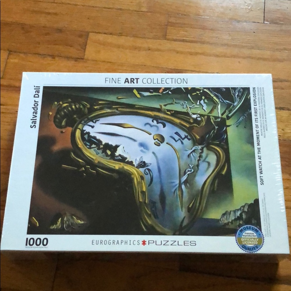 Salvador Dali 1,000 piece puzzle
